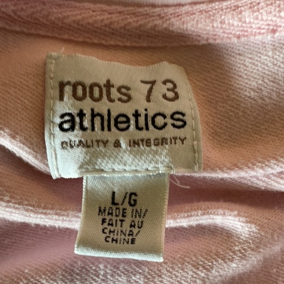 Roots Pink Bomber Jacket Lightweight Casual - Picture 4 of 4